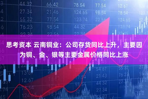 思考资本 云南铜业：公司存货同比上升，主要因为铜、金、银等主要金属价格同比上涨