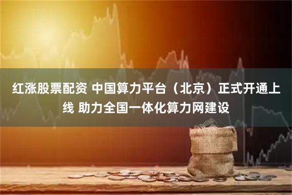 红涨股票配资 中国算力平台（北京）正式开通上线 助力全国一体化算力网建设